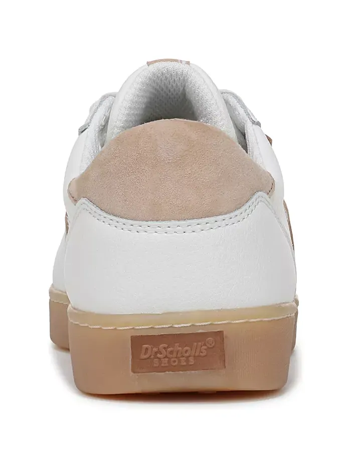 Женские кроссовки Rebel Sport на шнуровке Dr. Scholl's — изображение 3 из 5, белый/песочный