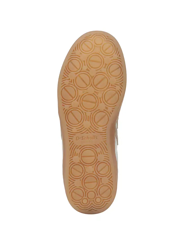 Женские кроссовки Rebel Sport на шнуровке Dr. Scholl's — изображение 5 из 5, белый/песочный