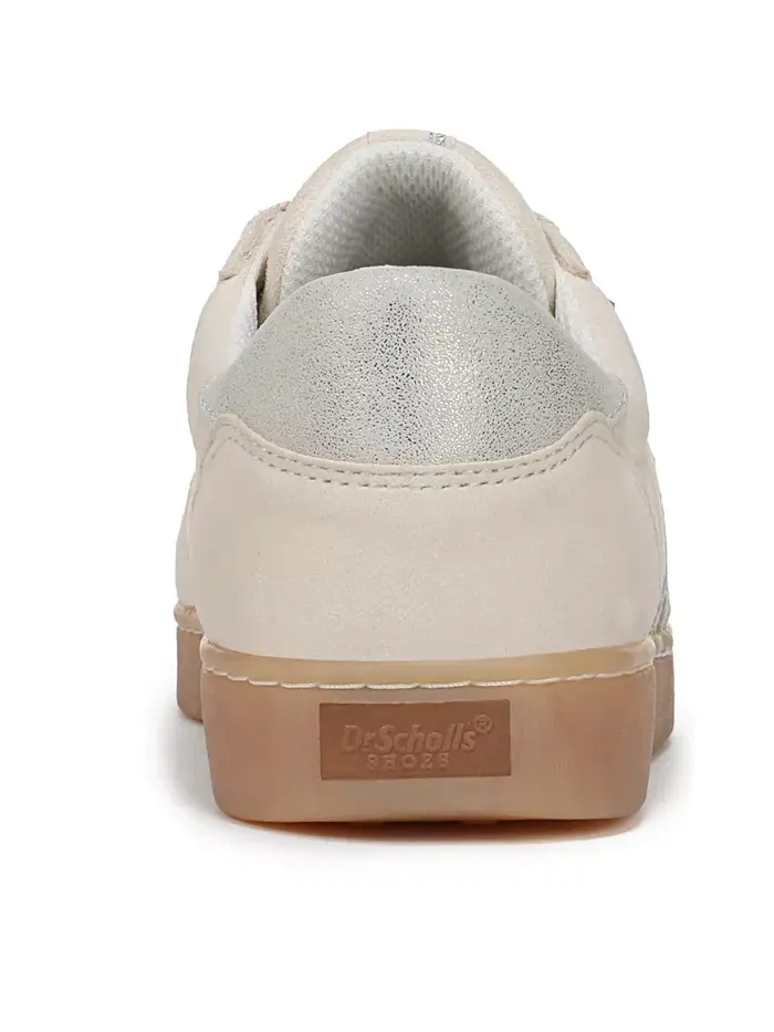 Женские кроссовки Rebel Sport на шнуровке Dr. Scholl's — изображение 3 из 5, белый/золотистый
