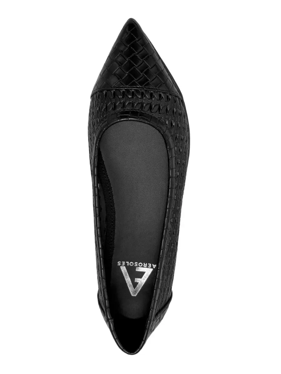 Женские балетки Dala без шнурков Aerosoles — изображение 4 из 6, черный