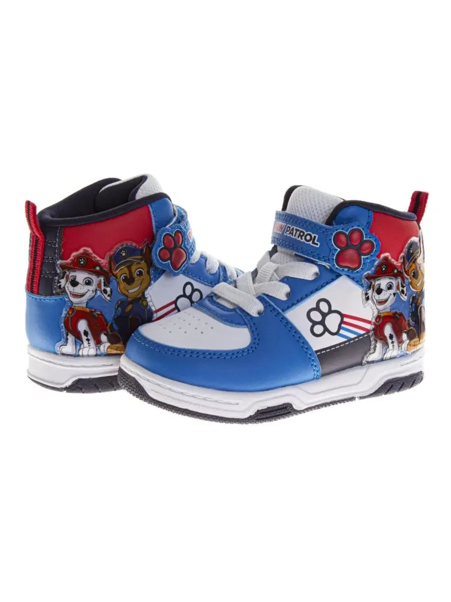 Высокие кроссовки с героями PAW Patrol Chase и Marshall Nickelodeon — изображение 6 из 6, синий