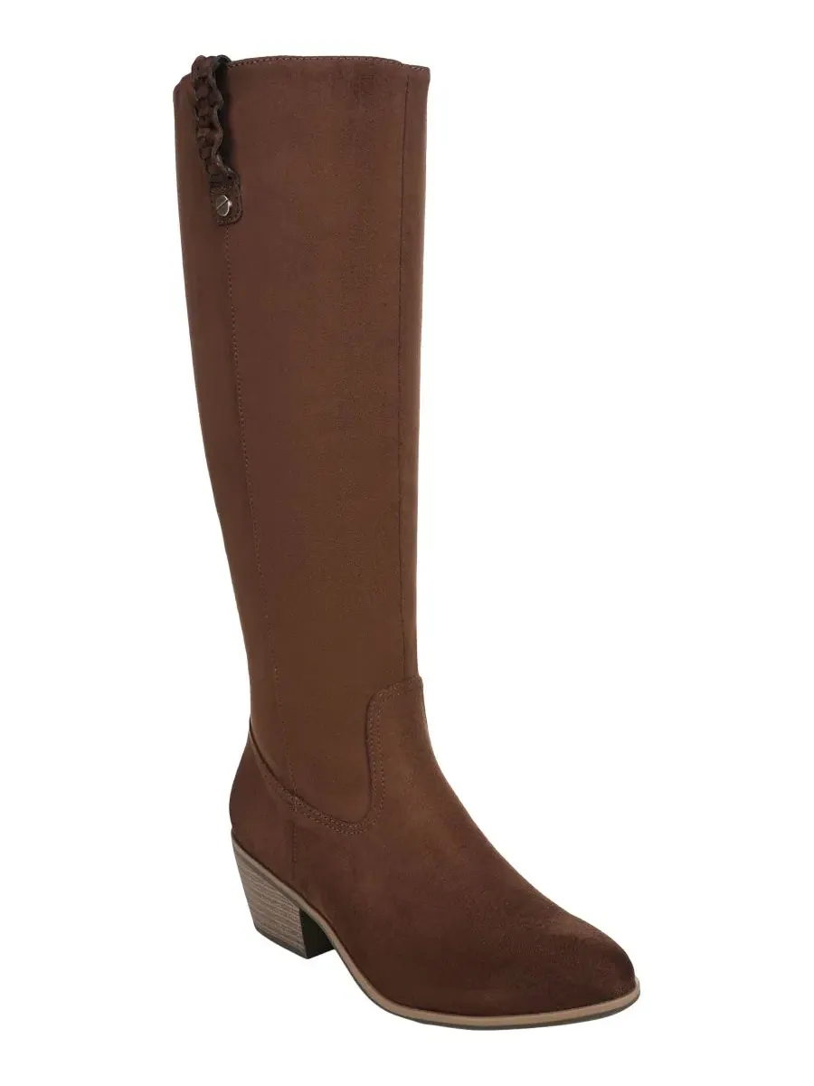 Женские сапоги с молнией Calista Zip Tall Boots Dr. Scholl's — изображение 1 из 5, коричневый