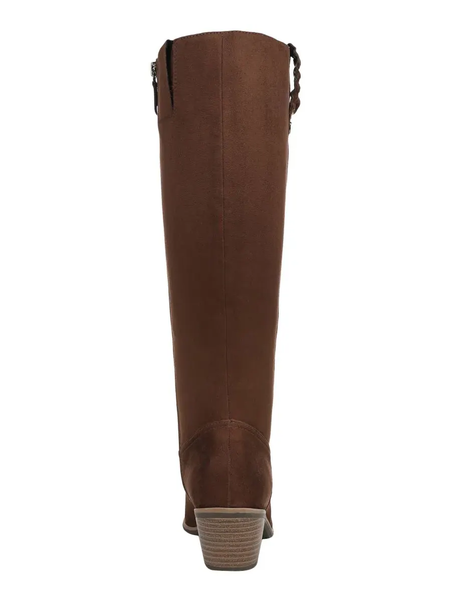 Женские сапоги с молнией Calista Zip Tall Boots Dr. Scholl's — изображение 3 из 5, коричневый