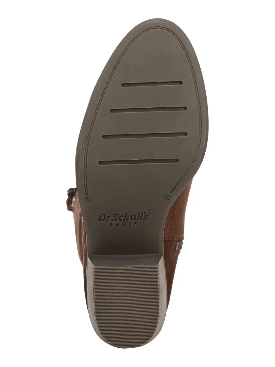 Женские сапоги с молнией Calista Zip Tall Boots Dr. Scholl's — изображение 5 из 5, коричневый