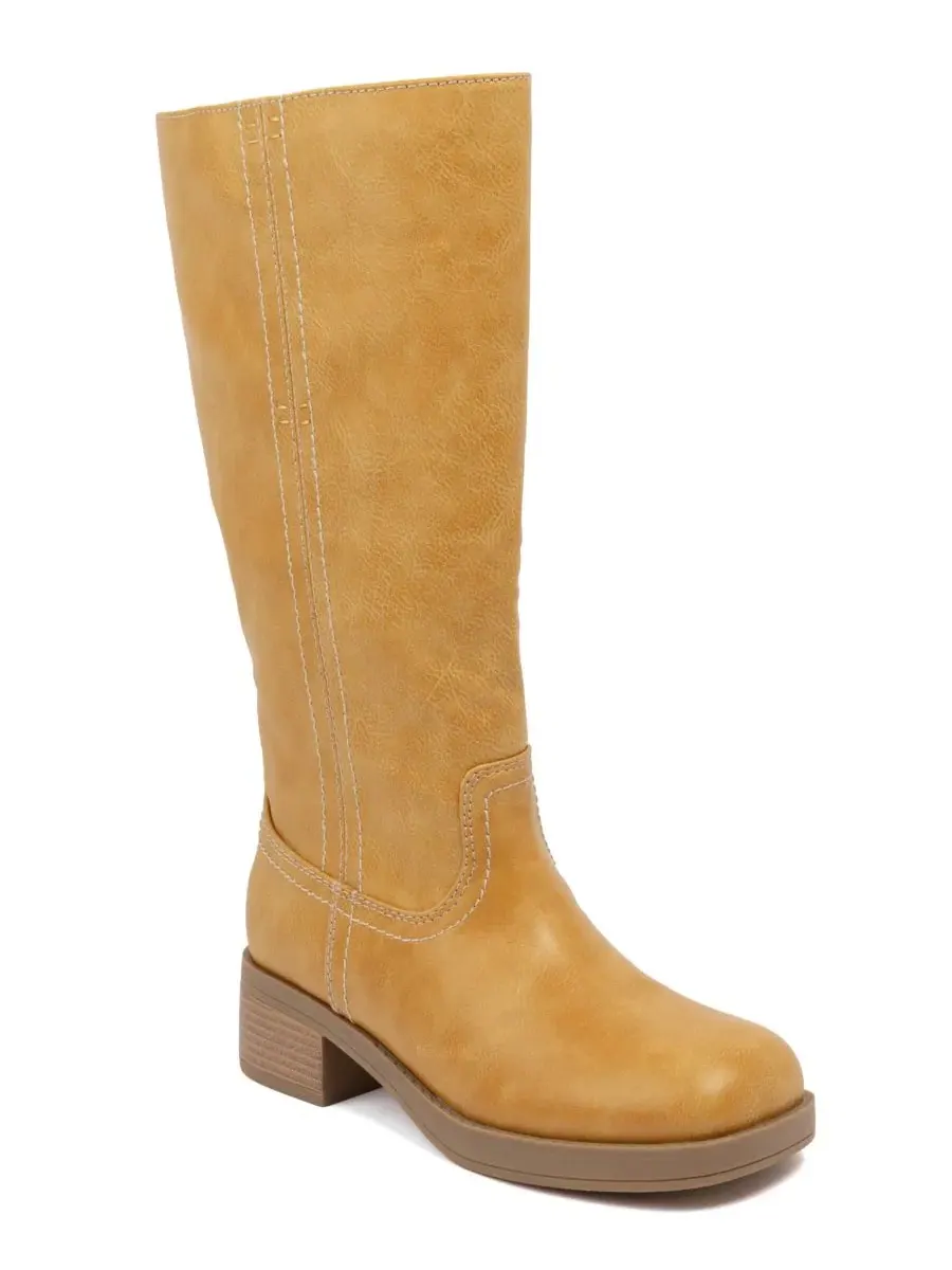 Ботинки-челси Sugar Hayzel Mid Shaft Moto Stacked-Heel