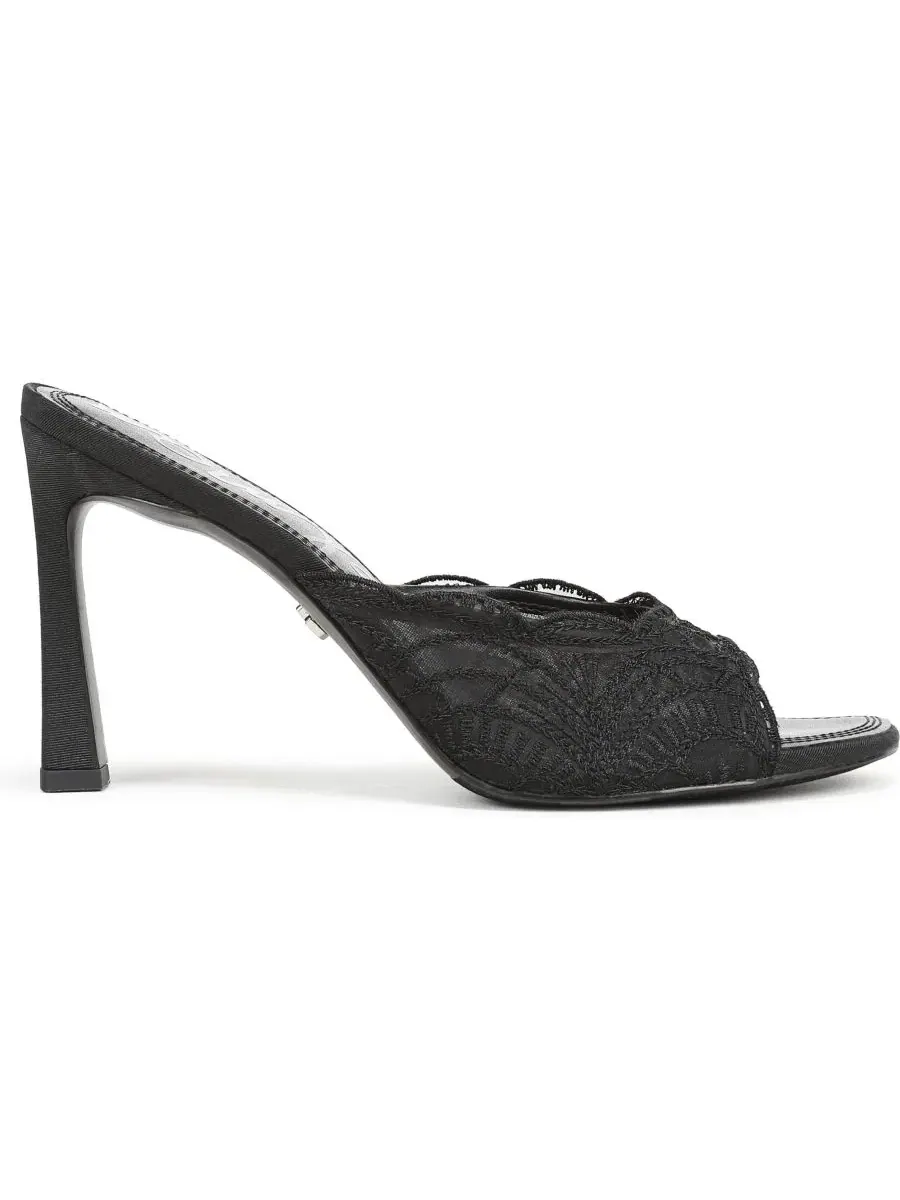 Женские сандалии-шлепанцы Iva Sam Edelman — изображение 2 из 5, черный