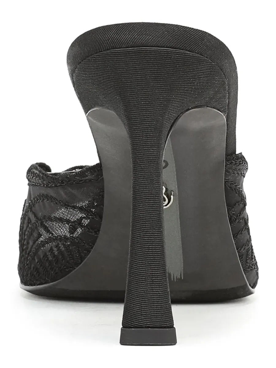 Женские сандалии-шлепанцы Iva Sam Edelman — изображение 3 из 5, черный