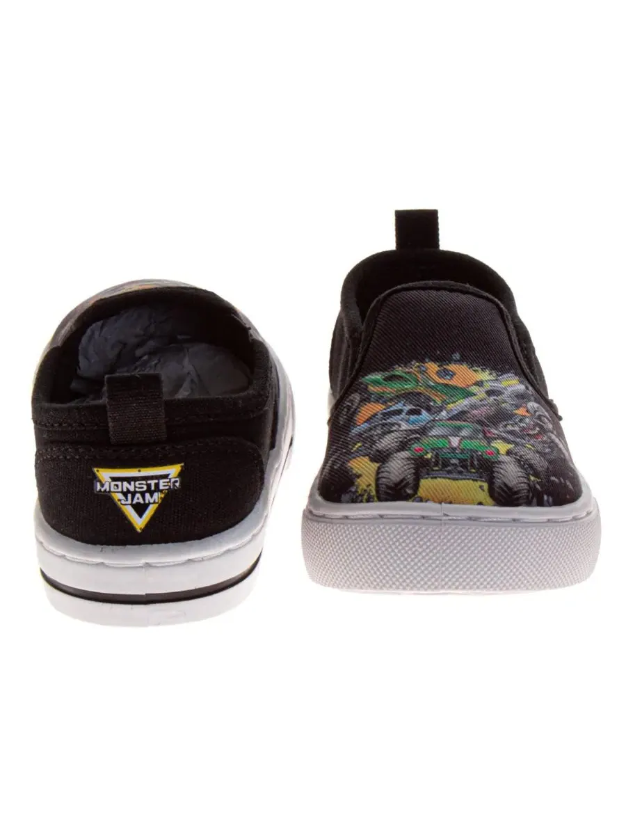 Big Boys Monster Truck Slip On Monster Jam — изображение 3 из 3, черный