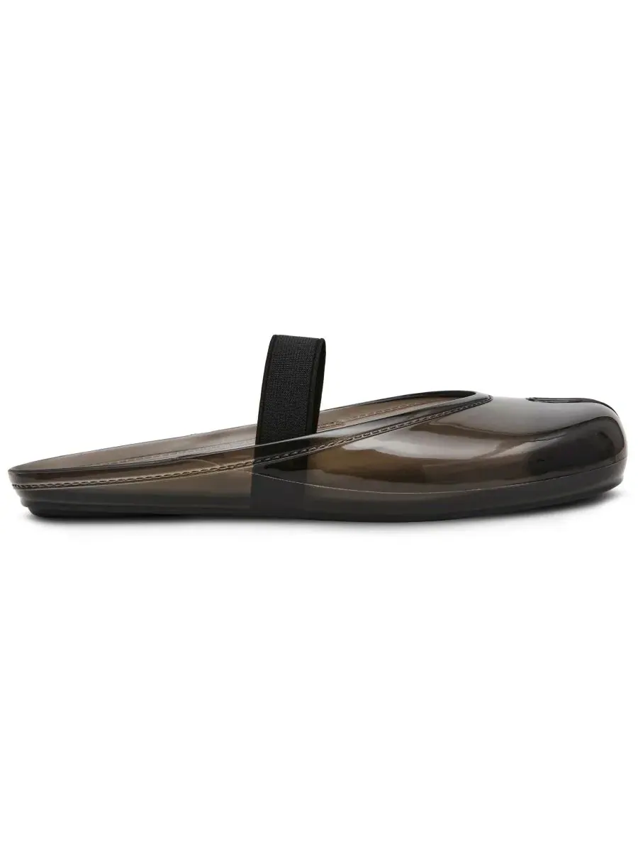 Женские балетки Cova Jelly Split Toe Mule Flats Steve Madden — изображение 2 из 7, черный
