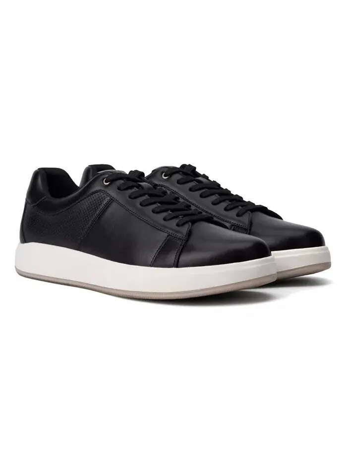 Мужские низкие кеды Brent New York & Company — изображение 2 из 8, черный