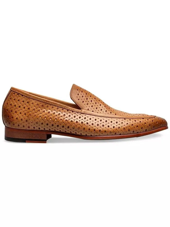 Мужские перфорированные мокасины Winden Slip-On Stacy Adams — изображение 3 из 10, прозрачный