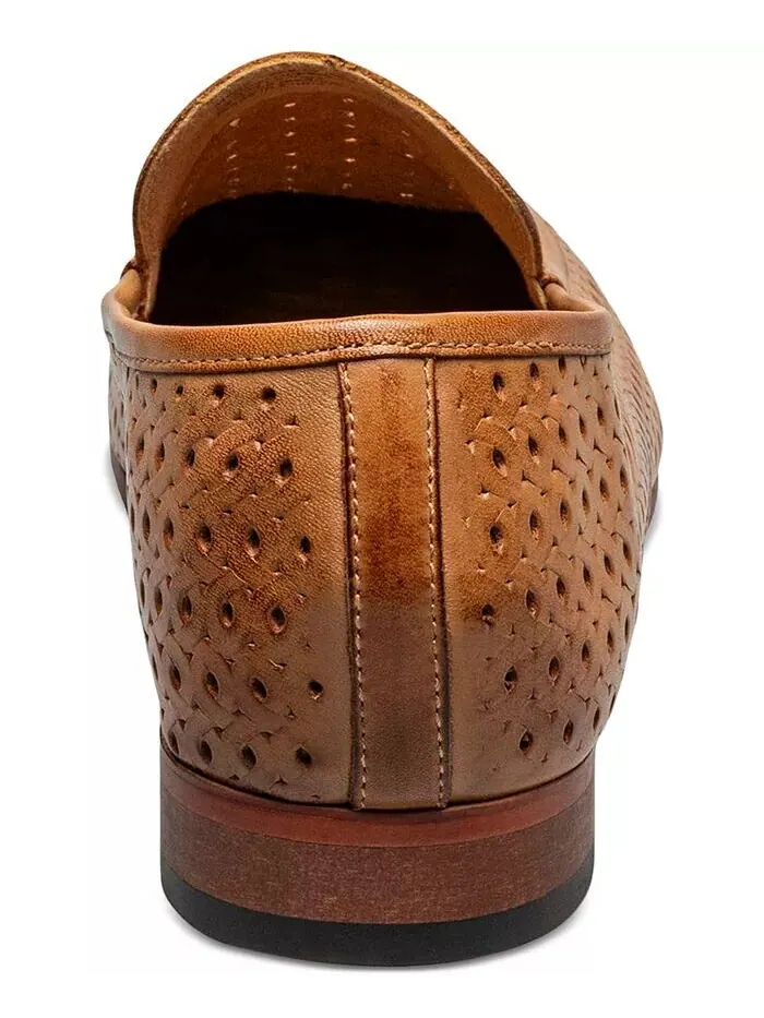 Мужские перфорированные мокасины Winden Slip-On Stacy Adams — изображение 4 из 10, прозрачный