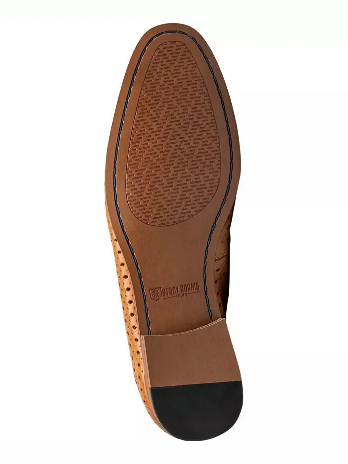 Мужские перфорированные мокасины Winden Slip-On Stacy Adams — изображение 7 из 10, прозрачный