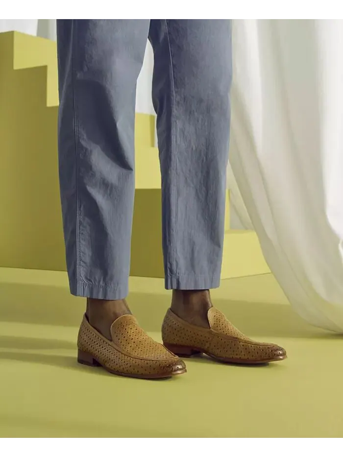 Мужские перфорированные мокасины Winden Slip-On Stacy Adams — изображение 10 из 10, прозрачный