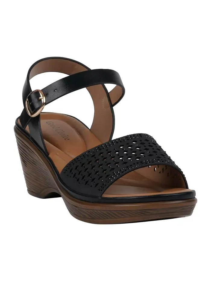 Женские сандалии West на платформе GC Shoes — изображение 1 из 5, черный