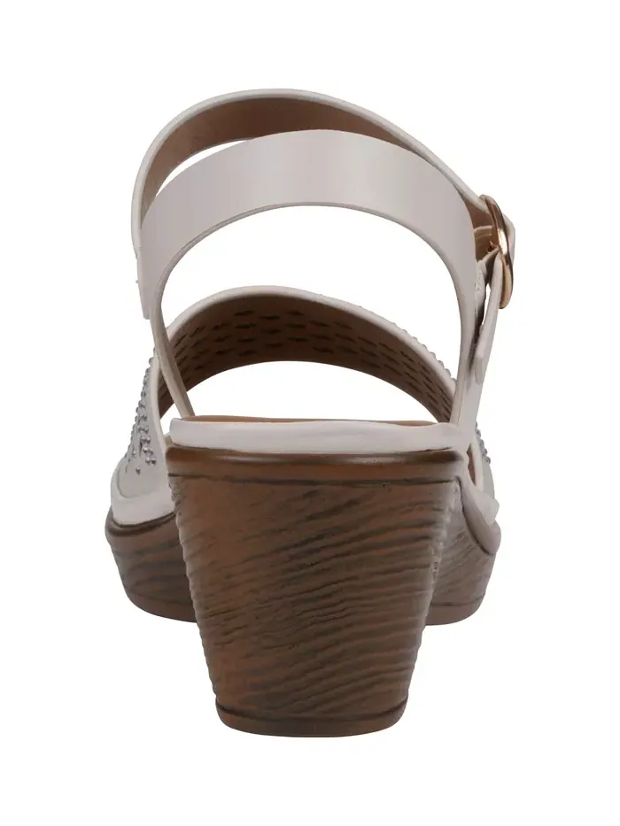 Женские сандалии West на платформе GC Shoes — изображение 3 из 5, белый