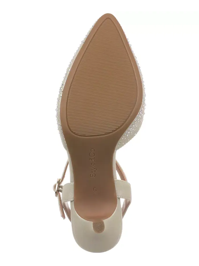 Женские туфли-лодочки Gwenn Evening Shimmer на каблуке Style & Co — изображение 11 из 11, золото