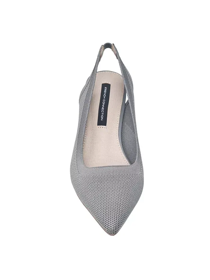 Туфли Ladies Viva Slingback Kitten Heel French Connection — изображение 4 из 6, серый