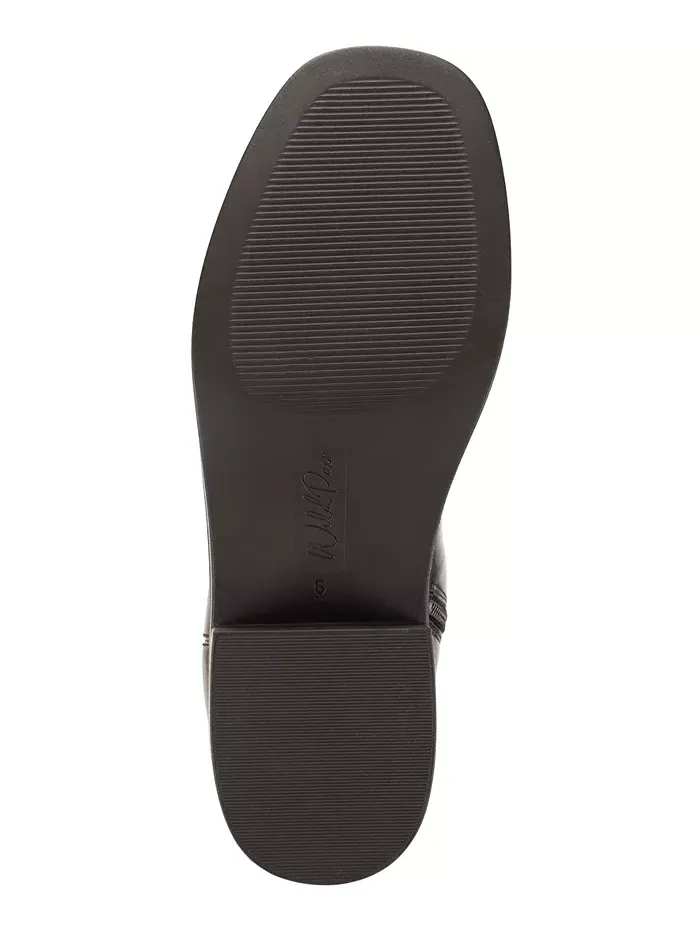 Женские высокие сапоги Warblerr Square Toe Wild Pair — изображение 5 из 6, коричневый