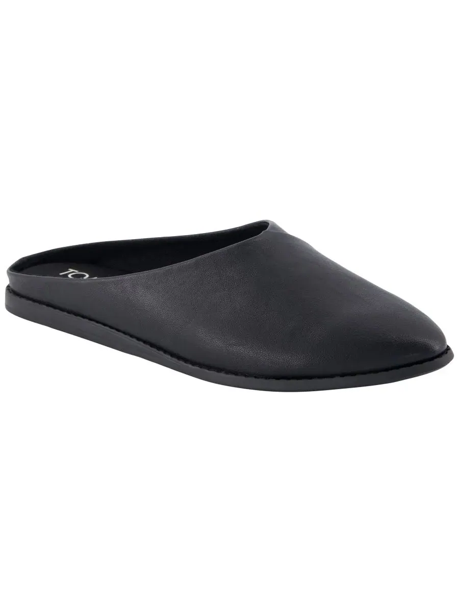 Женские мюли на танкетке Amelia Slip-On Mule Flats TOMS — изображение 1 из 5, черный