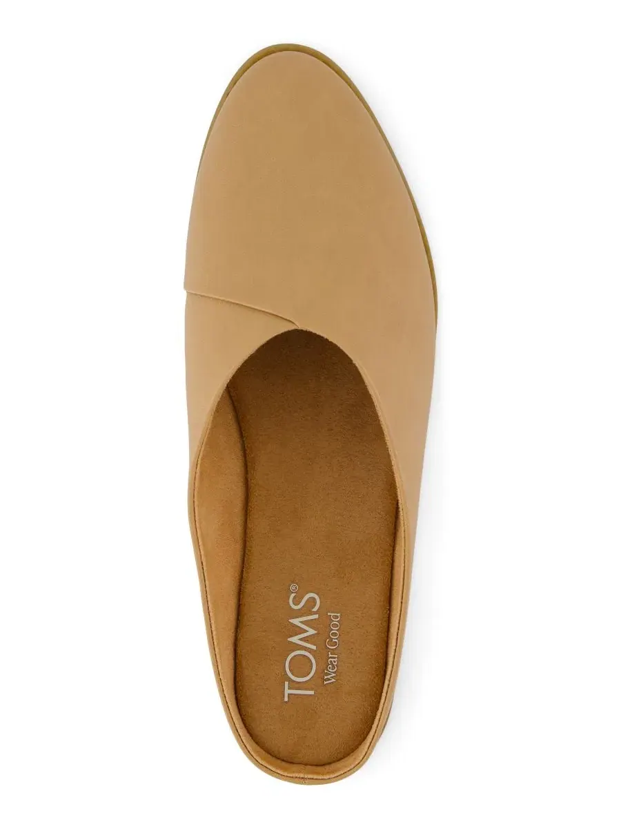 Женские мюли-флэтты Amelia с мини-клином TOMS, Honey Tumbled — изображение 4 из 5