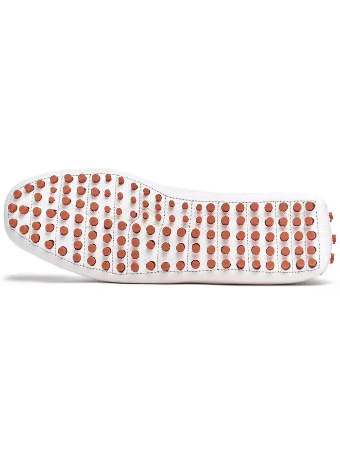 Мокасины Mesa Slip-On Driver Carlos by Carlos Santana — изображение 5 из 5, белый
