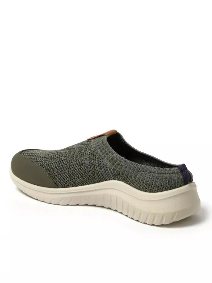 Женские трикотажные сабо без шнуровки Gracie Sport Dearfoams — изображение 2 из 5, мох