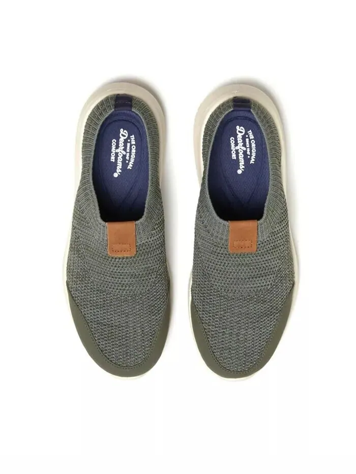 Женские трикотажные сабо без шнуровки Gracie Sport Dearfoams — изображение 3 из 5, мох