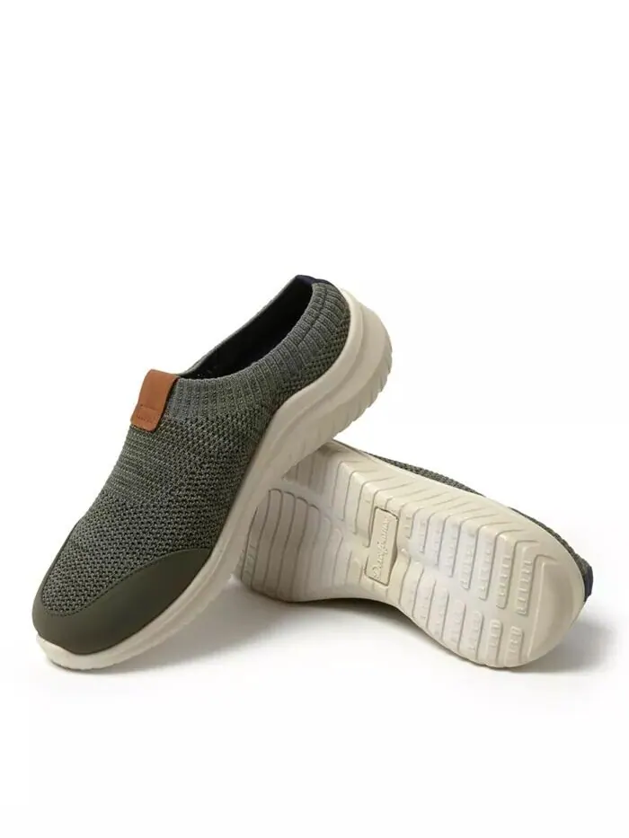Женские трикотажные сабо без шнуровки Gracie Sport Dearfoams — изображение 4 из 5, мох