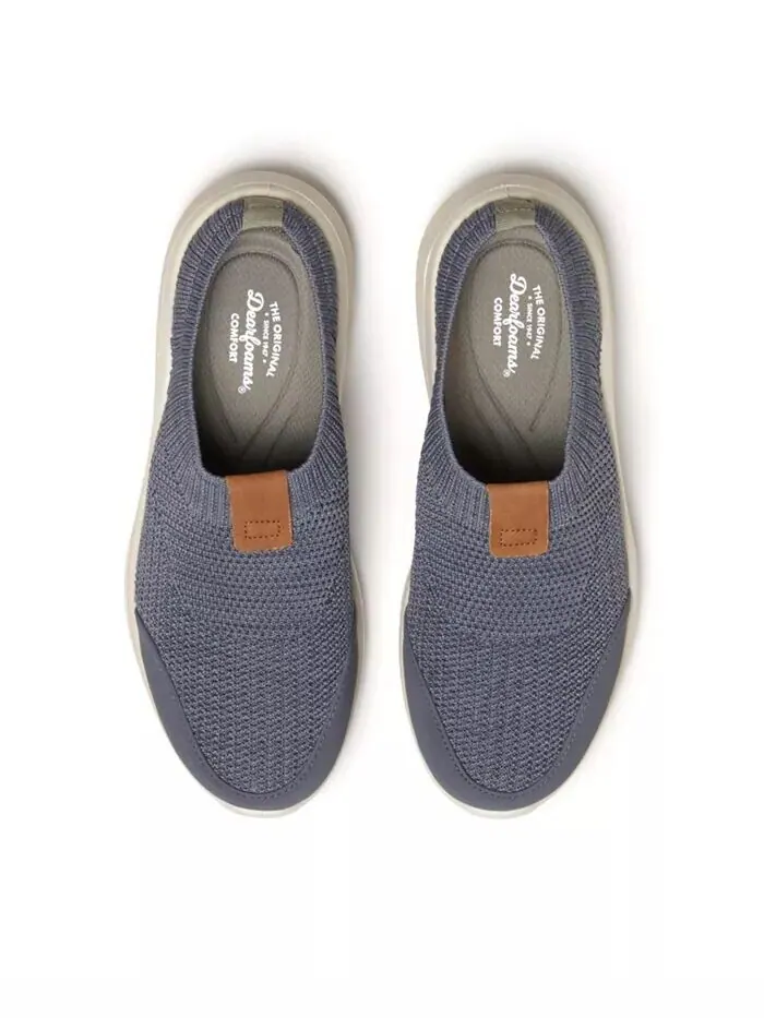 Женские трикотажные сабо без шнуровки Gracie Sport Dearfoams — изображение 4 из 5, серый