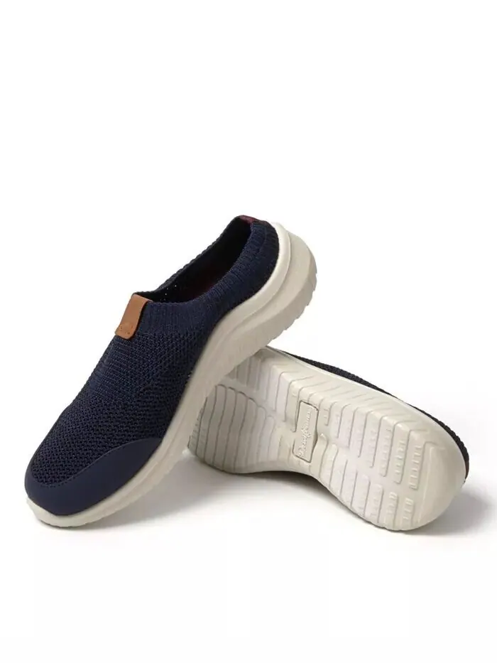 Женские трикотажные сабо без шнуровки Gracie Sport Dearfoams — изображение 3 из 5, темно-синий