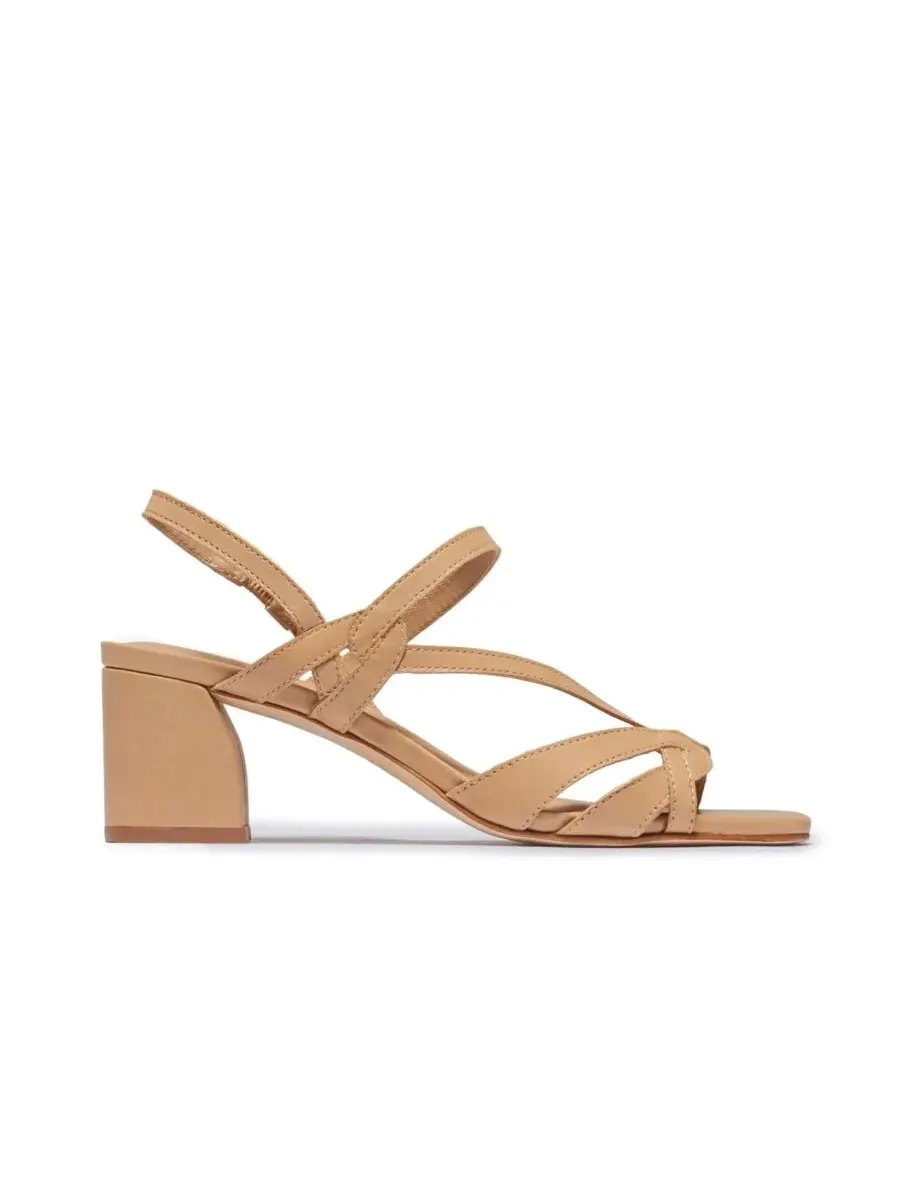 Женские сандалии Gyoda на среднем каблуке Bernardo Footwear — изображение 2 из 4, дюна