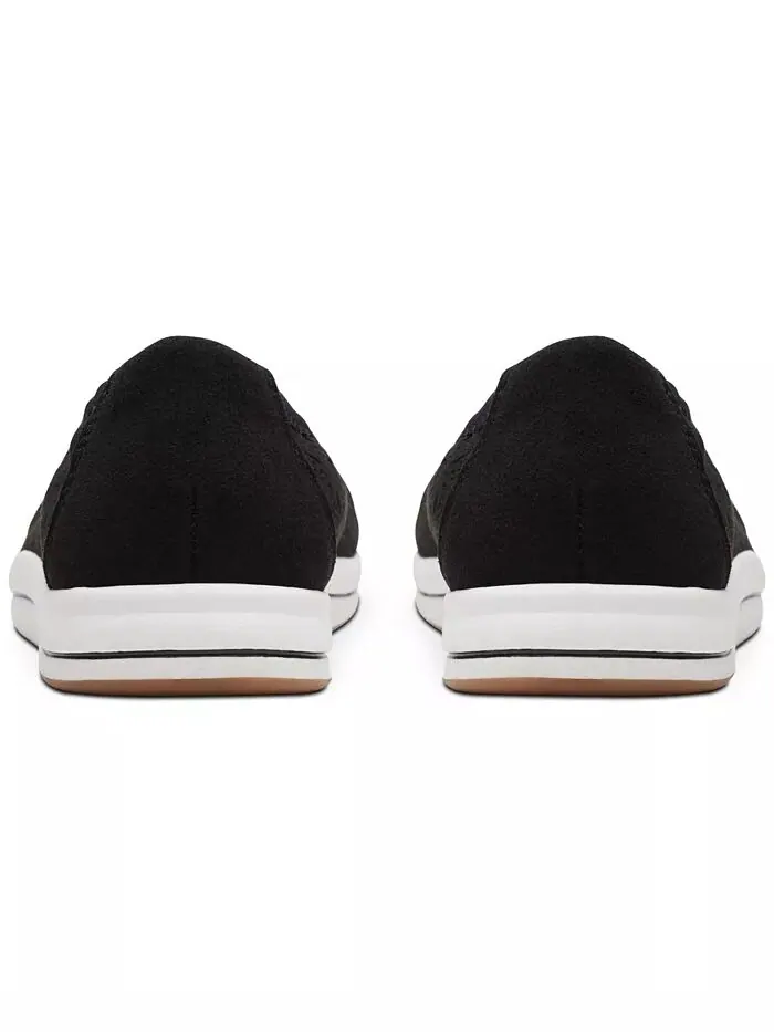 Балетки женские Clarks Cloudsteppers Breeze Roam Perfed — изображение 3 из 5, черный