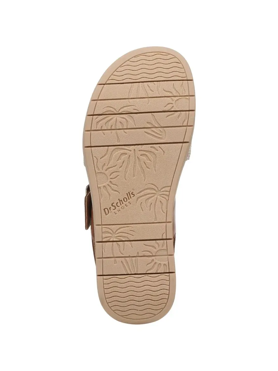 Женские босоножки Posie с пяткой на пятке Dr. Scholl's — изображение 5 из 5, коричневый/натуральный