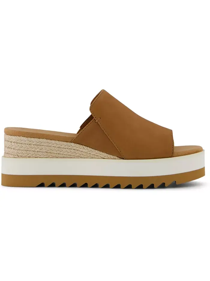 Женские сандалии Diana Slip-On на платформе TOMS — изображение 2 из 5, коричневый
