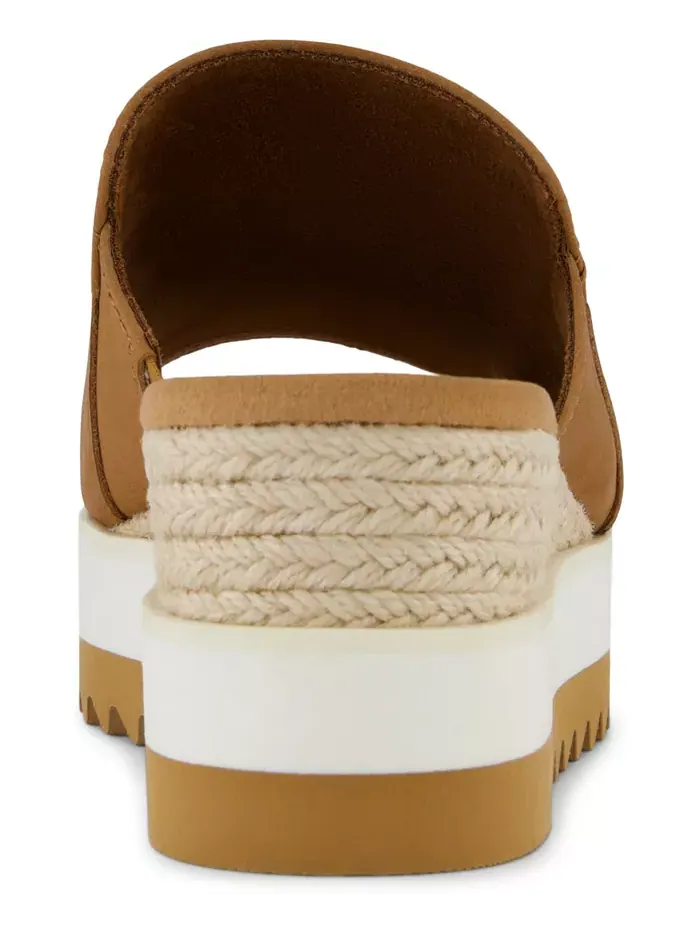 Женские сандалии Diana Slip-On на платформе TOMS — изображение 3 из 5, коричневый
