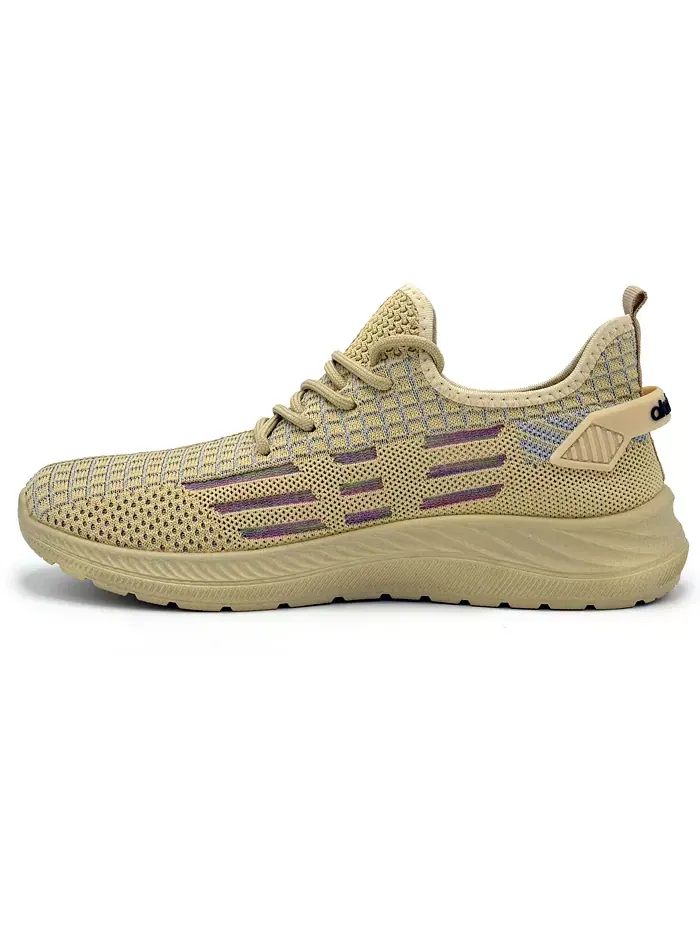 Мужские кроссовки Flux Fashion Akademiks — изображение 2 из 7, бежевый