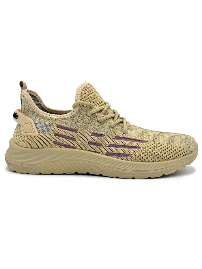 Мужские кроссовки Flux Fashion Akademiks — изображение 3 из 7, бежевый