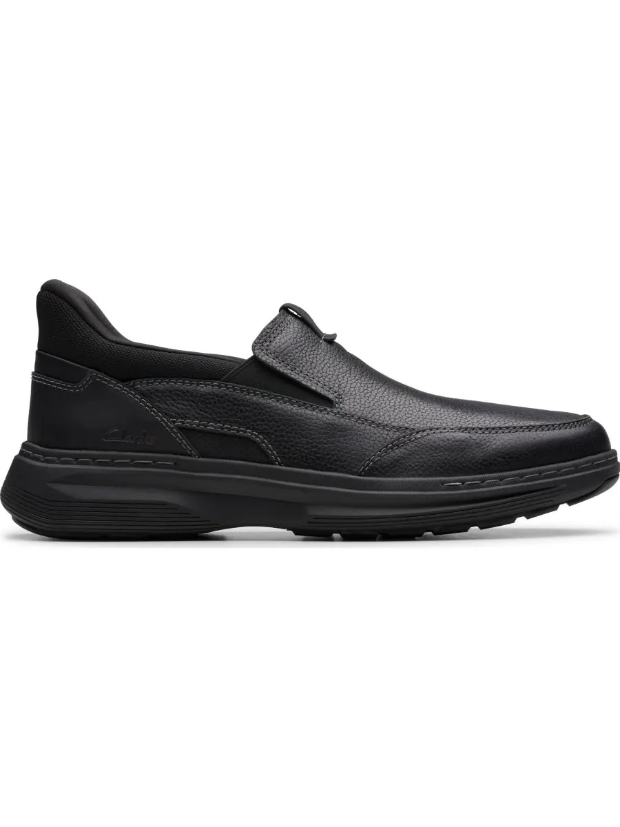 Кроссовки мужские Clarks Craftwell Step Dress Casual Slip On — изображение 2 из 7, черный