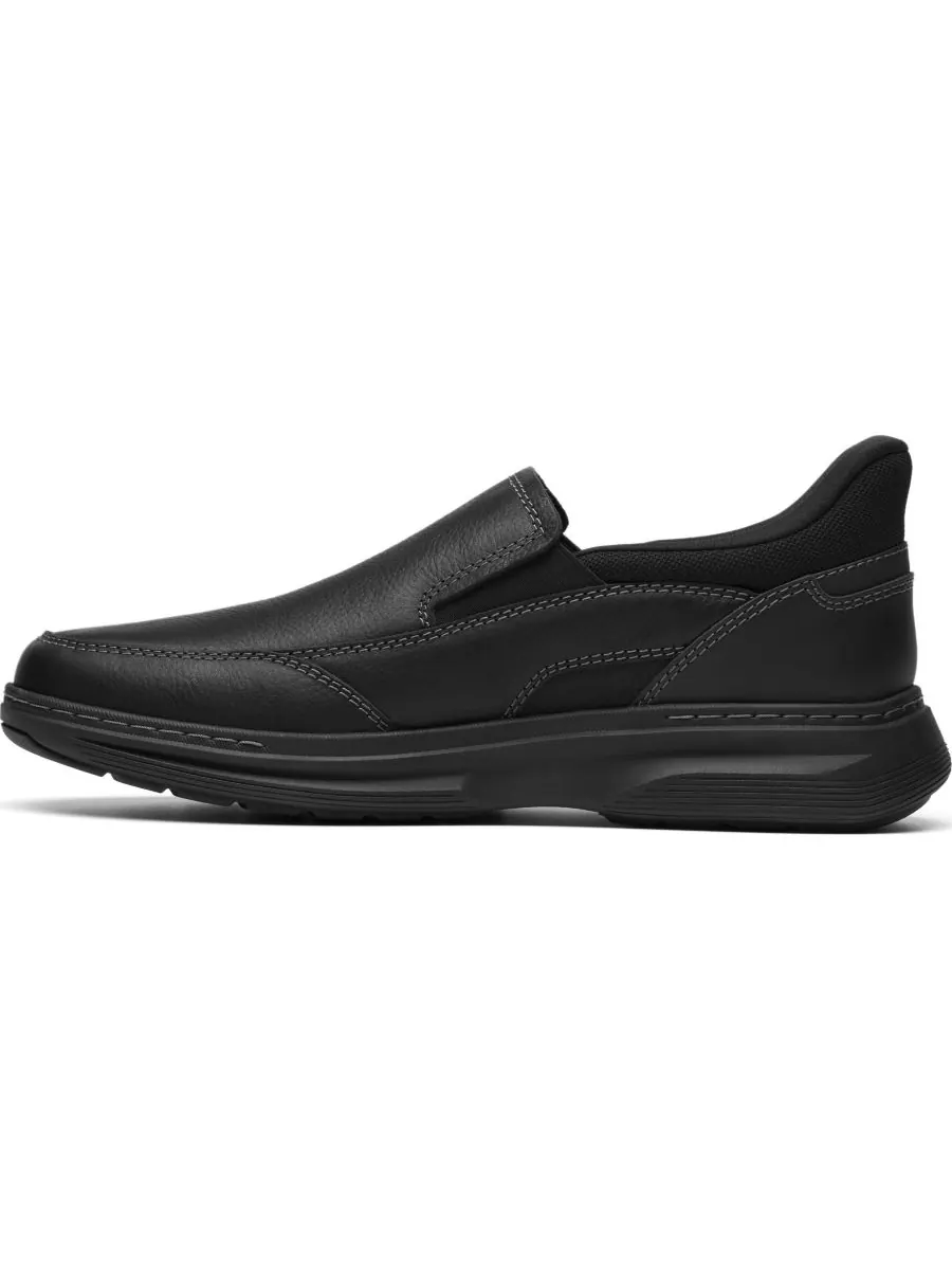 Кроссовки мужские Clarks Craftwell Step Dress Casual Slip On — изображение 4 из 7, черный