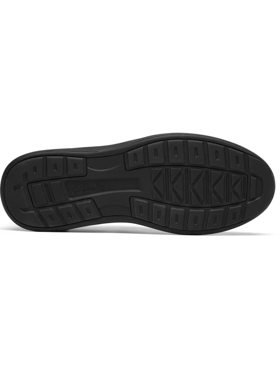 Кроссовки мужские Clarks Craftwell Step Dress Casual Slip On — изображение 7 из 7, черный