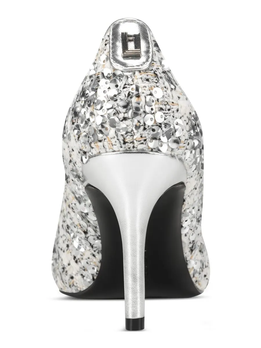 Женские туфли Royale KARL LAGERFELD PARIS — изображение 3 из 5, серебряный
