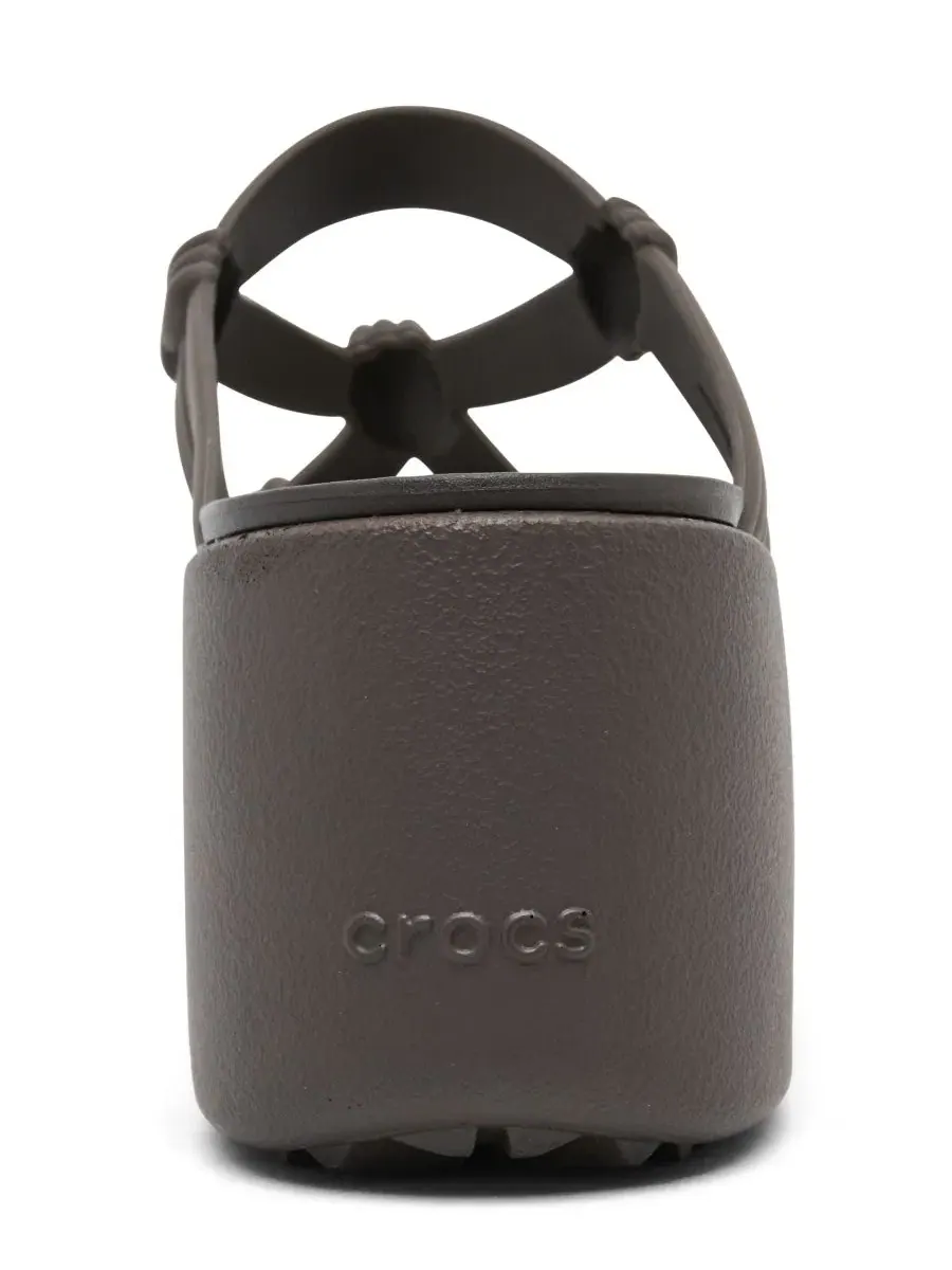 Сандалии-платформа Brooklyn Knot Sky Crocs — изображение 4 из 6, эспрессо