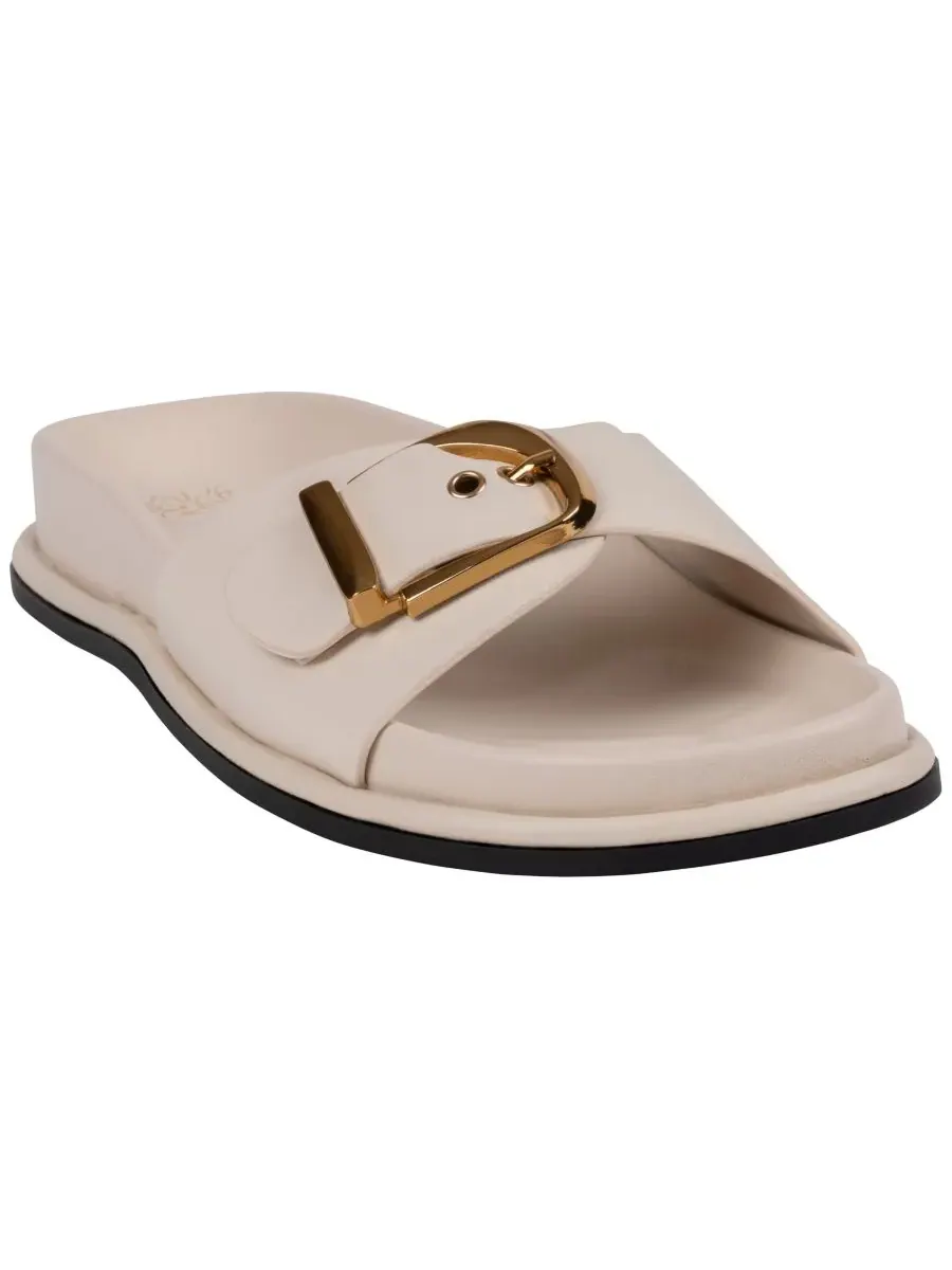 Женские сандалии Basel с пряжкой и стелькой GC Shoes — изображение 1 из 5, белый