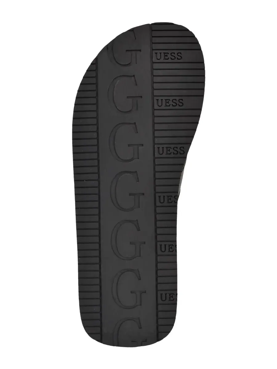 Мужские повседневные шлепанцы Dingle Guess — изображение 5 из 6, темный серый мульти