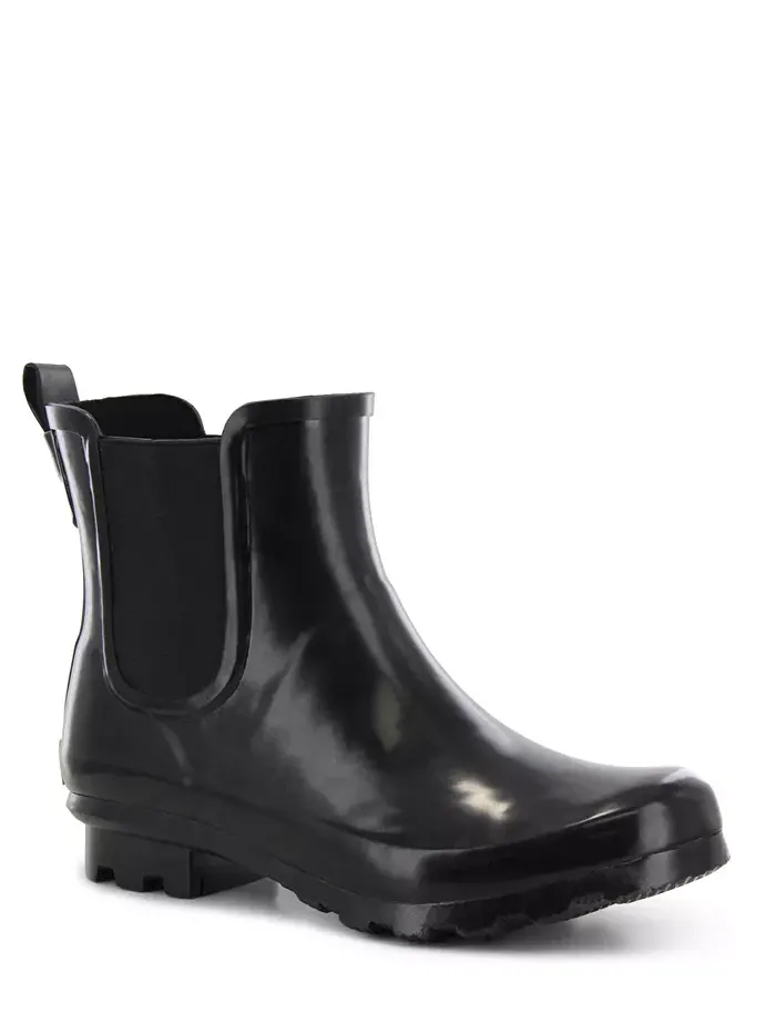 Женские классические резиновые ботинки Chelsea Rain Bootie Western Chief — изображение 3 из 3, черный