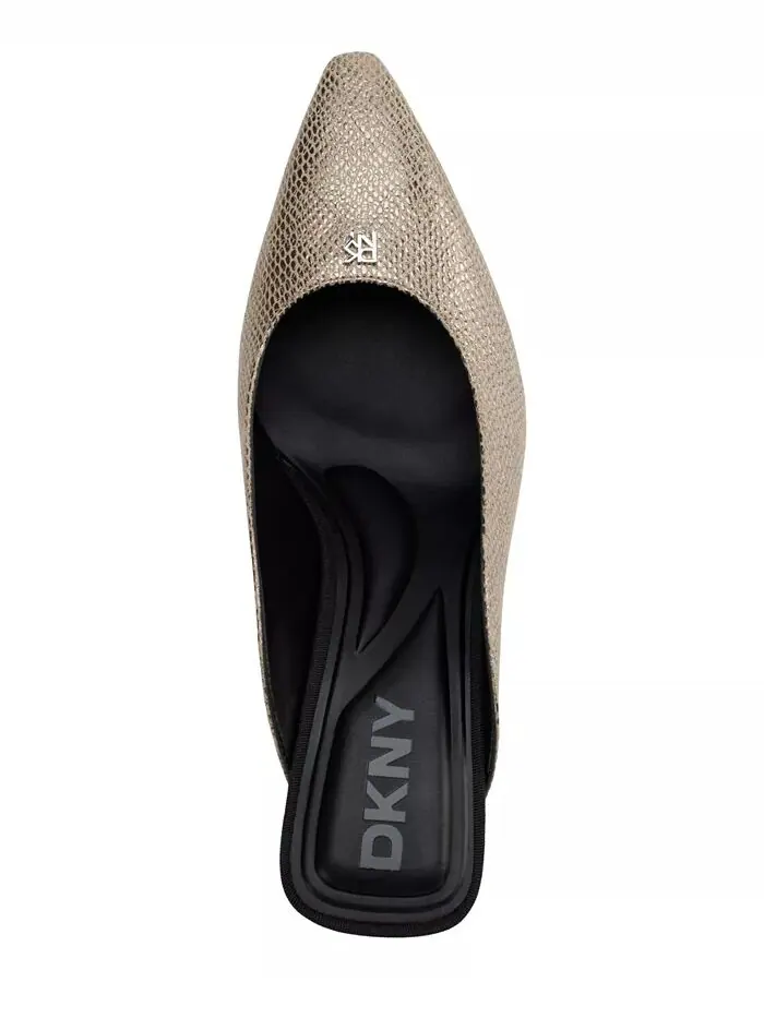 Женские туфли-лодочки Netta на высоком каблуке DKNY — изображение 4 из 5, шампань