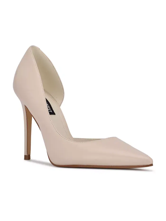 Женские туфли-лодочки Folowe d'Orsay на шпильке Nine West — изображение 1 из 5, слоновая кость кремовый