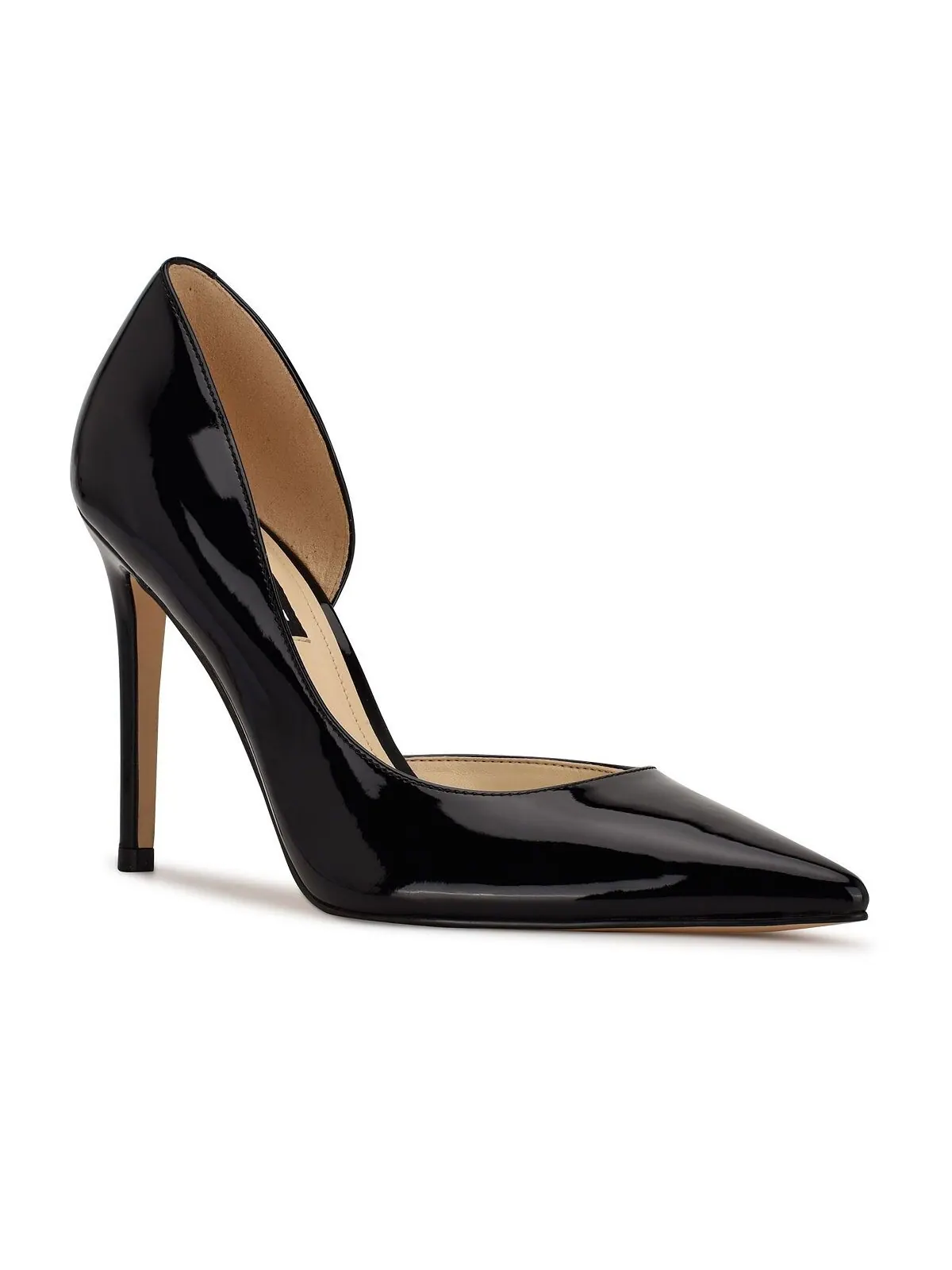 Женские туфли-лодочки Folowe на шпильке с острым носком Nine West — изображение 1 из 5, черный
