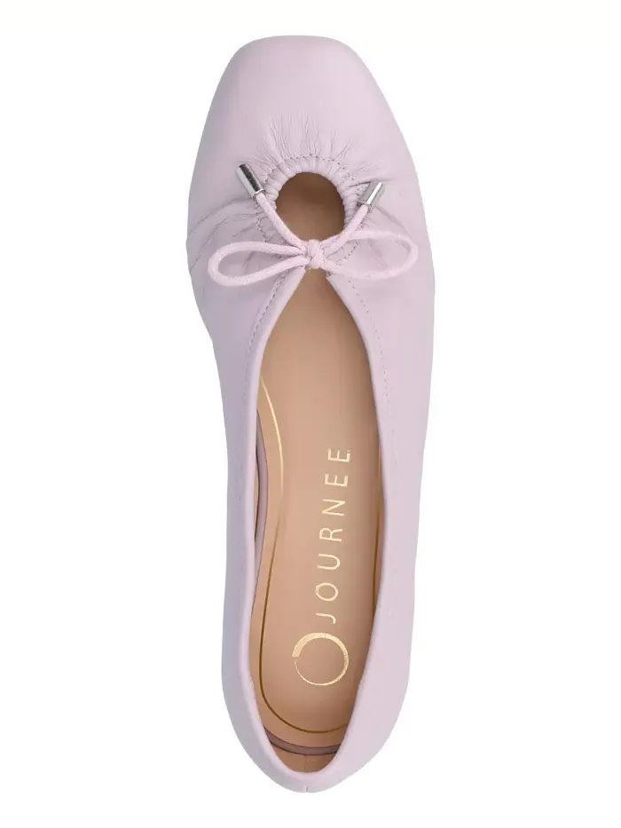 Женские балетки Callee с вырезом Journee Collection — изображение 5 из 6, фиолетовый